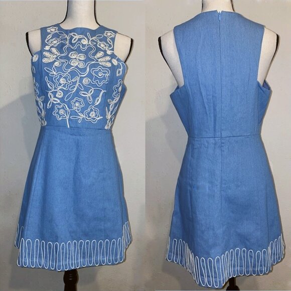 JOA, LA Women's Dress, Raised embroidery, soft Lining, size SX - Picture 2 of 10